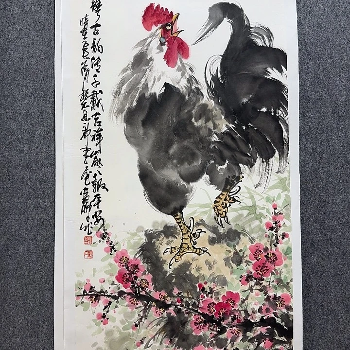 国画娄鹏老师手绘作品