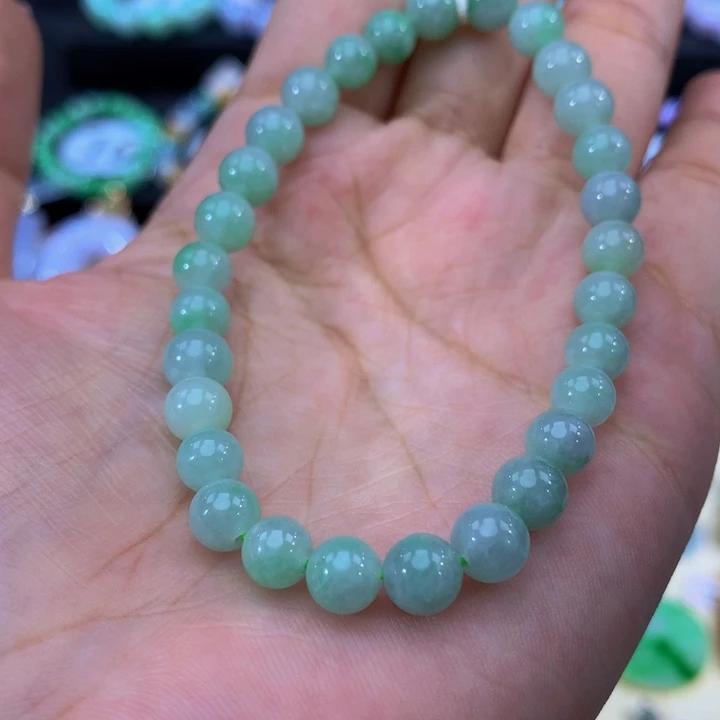 未镶嵌手链翡翠翡翠