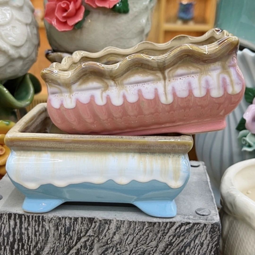 【闪购商品】陶瓷花盆