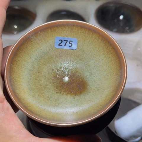 茶盏原矿原釉柴烧建盏