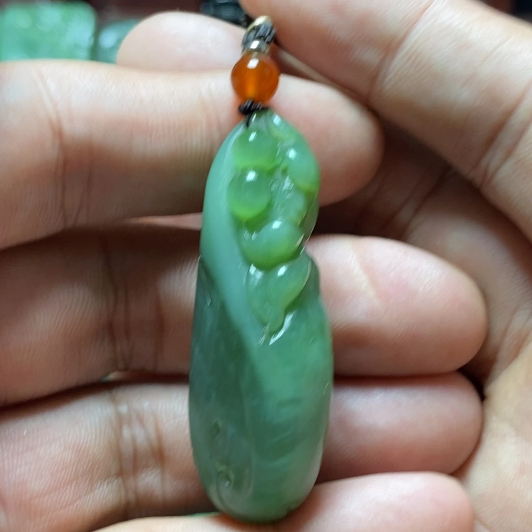 和田玉（碧玉）未镶嵌挂件