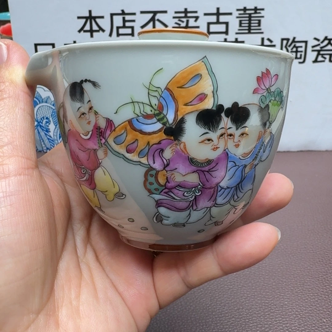 景德镇手工手绘展示