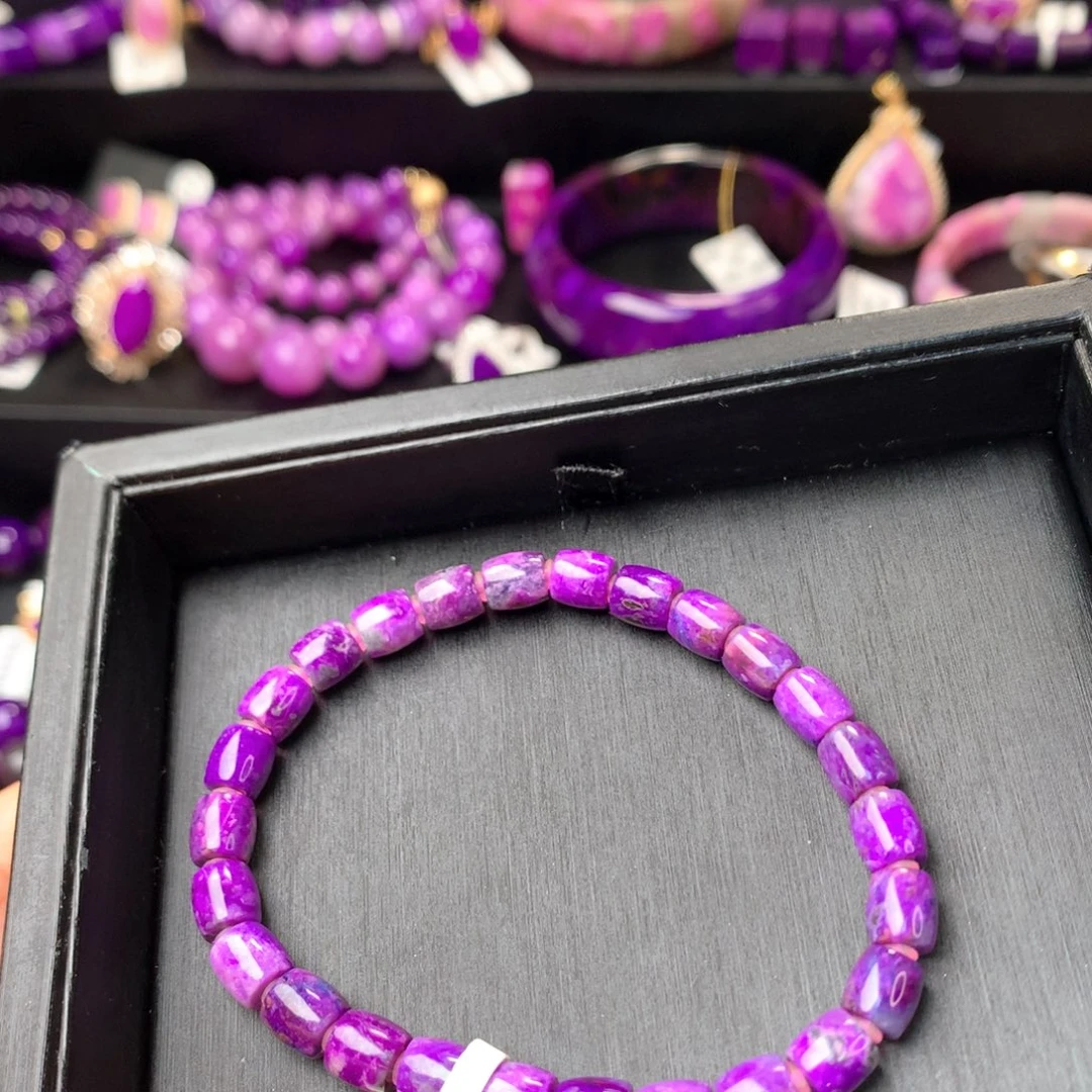 苏纪石（舒俱来）未镶嵌手串