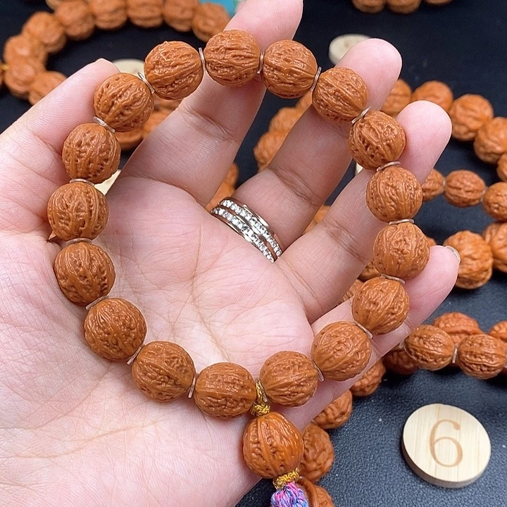 文玩核桃手串夏****计蚂蚁纹