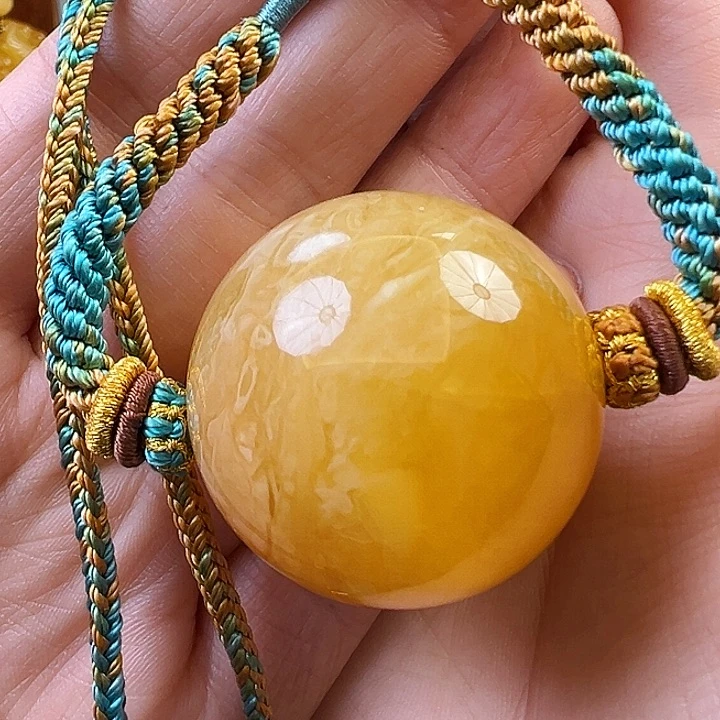 蜜蜡颈饰未镶嵌蜜蜡