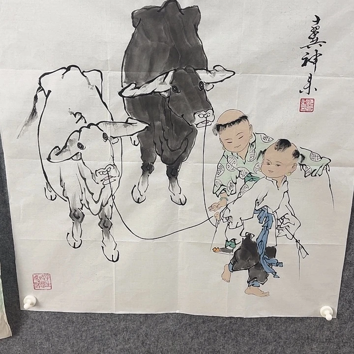手绘年画经典链接