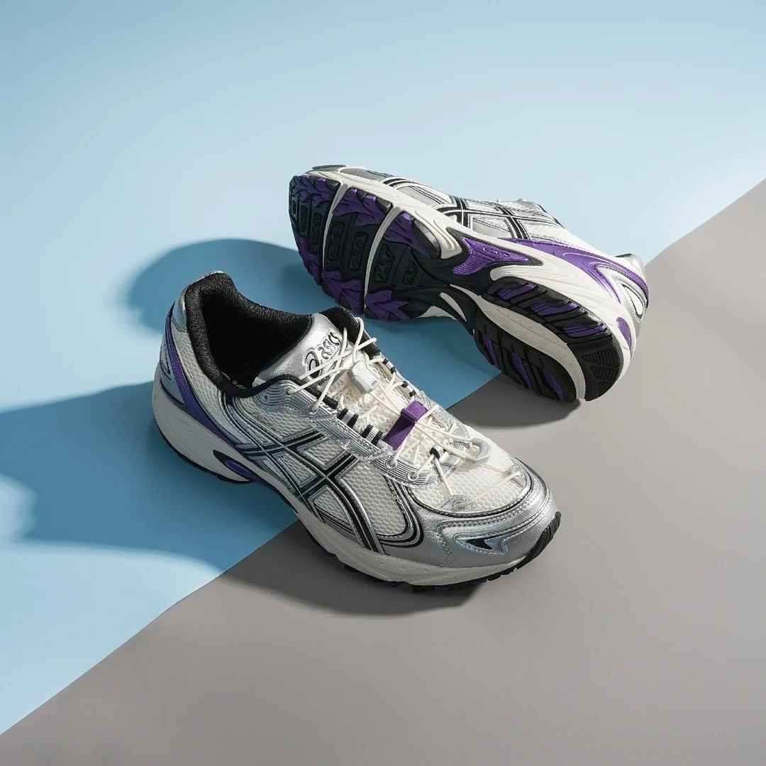 ASICS/亚瑟士 GEL-KAHANA TR V4男女减震回弹透气运动鞋 白银紫