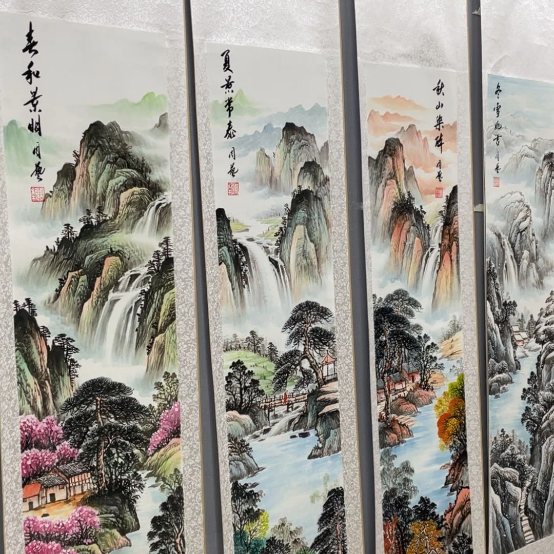 国画老师亲笔手绘作品y