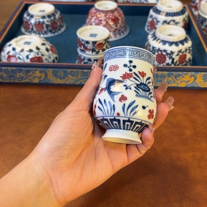 瓷片景德镇陶瓷手工手绘