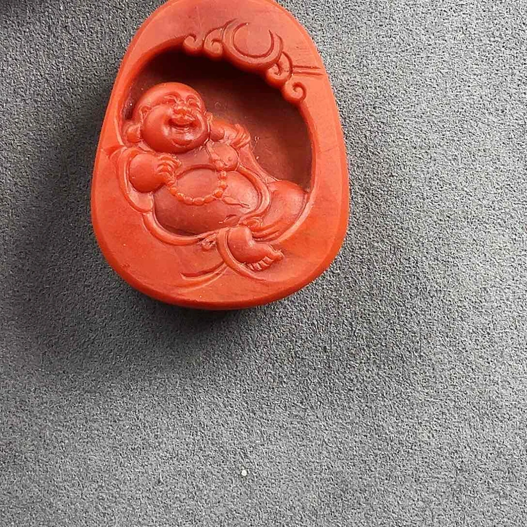 南红玛瑙吊坠未镶嵌