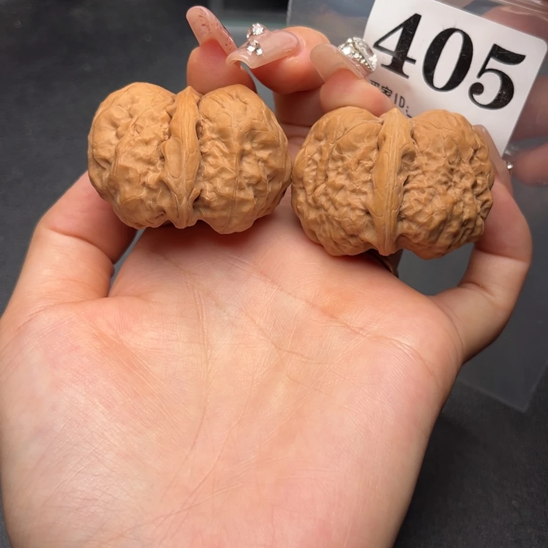 文玩核桃把件勉点39肚44元宝桩