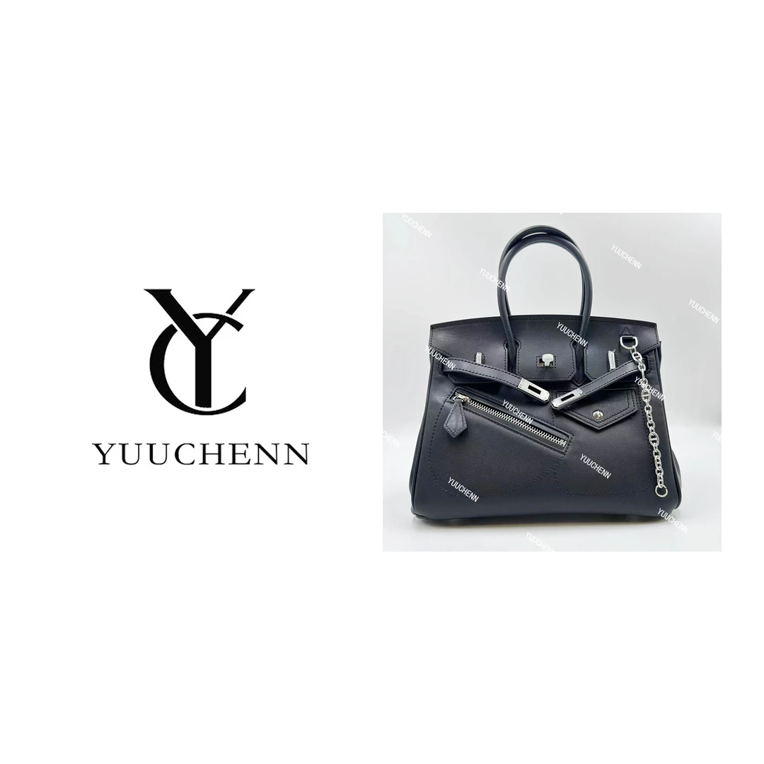 YUUCHENN/25cm原创设计高定真皮包 HH3754