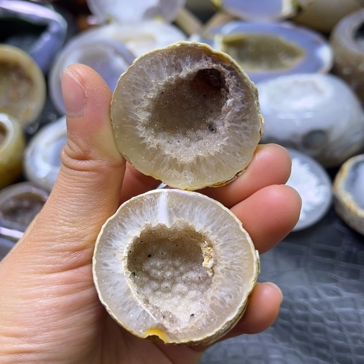 未镶嵌珠宝半成品水晶聚宝盆