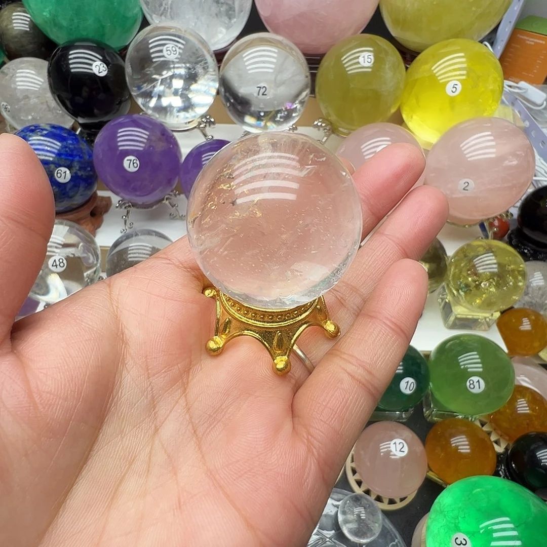 水晶未镶嵌珠宝半成品