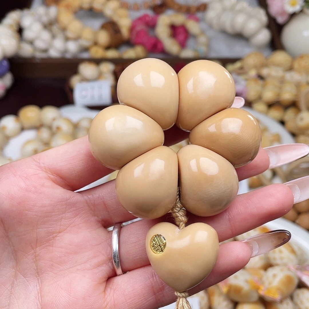 吊坠白玉菩提成品c
