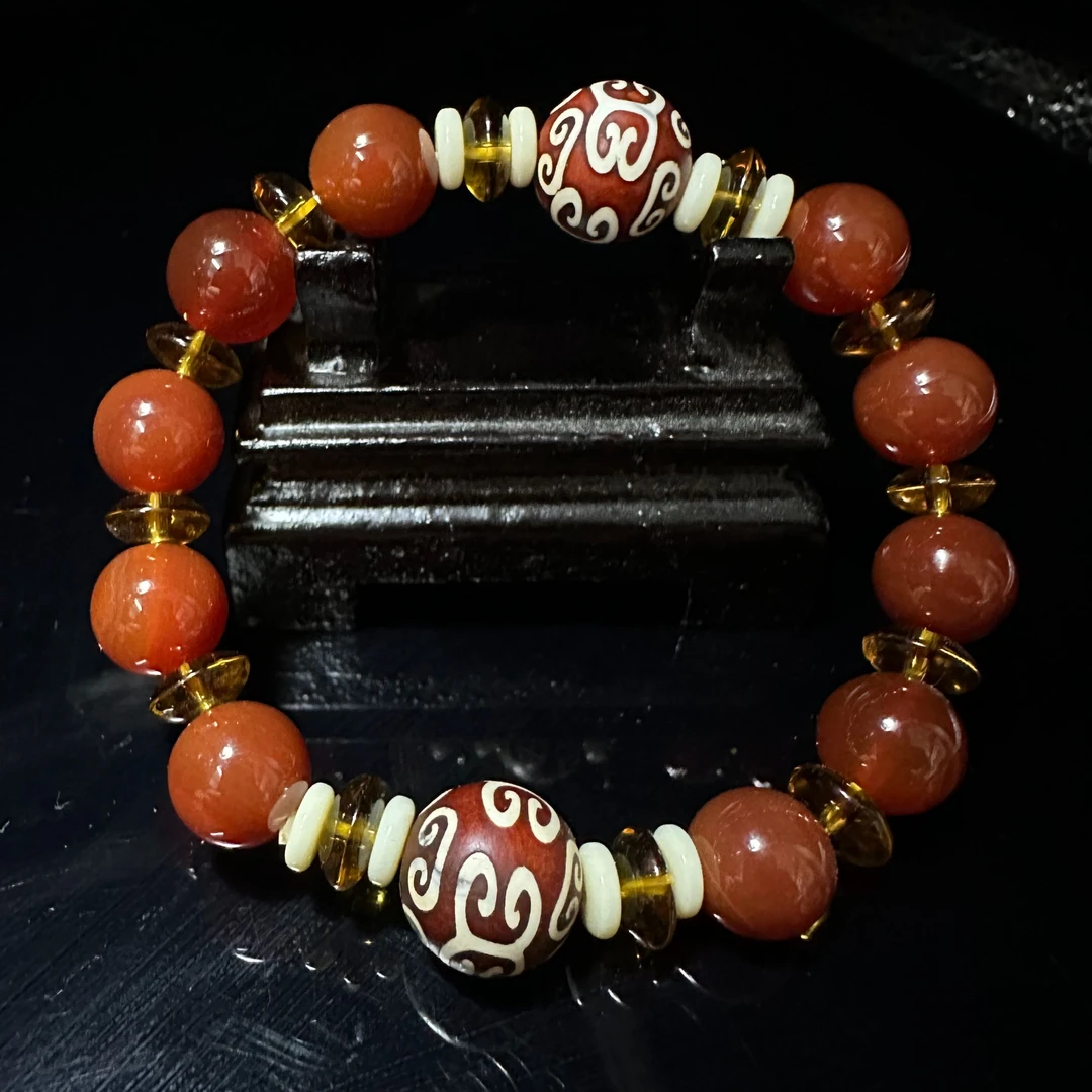 Y20178（拍一发一）多样性发货 手链 玛瑙手链手串DIY手串 玛瑙珠子