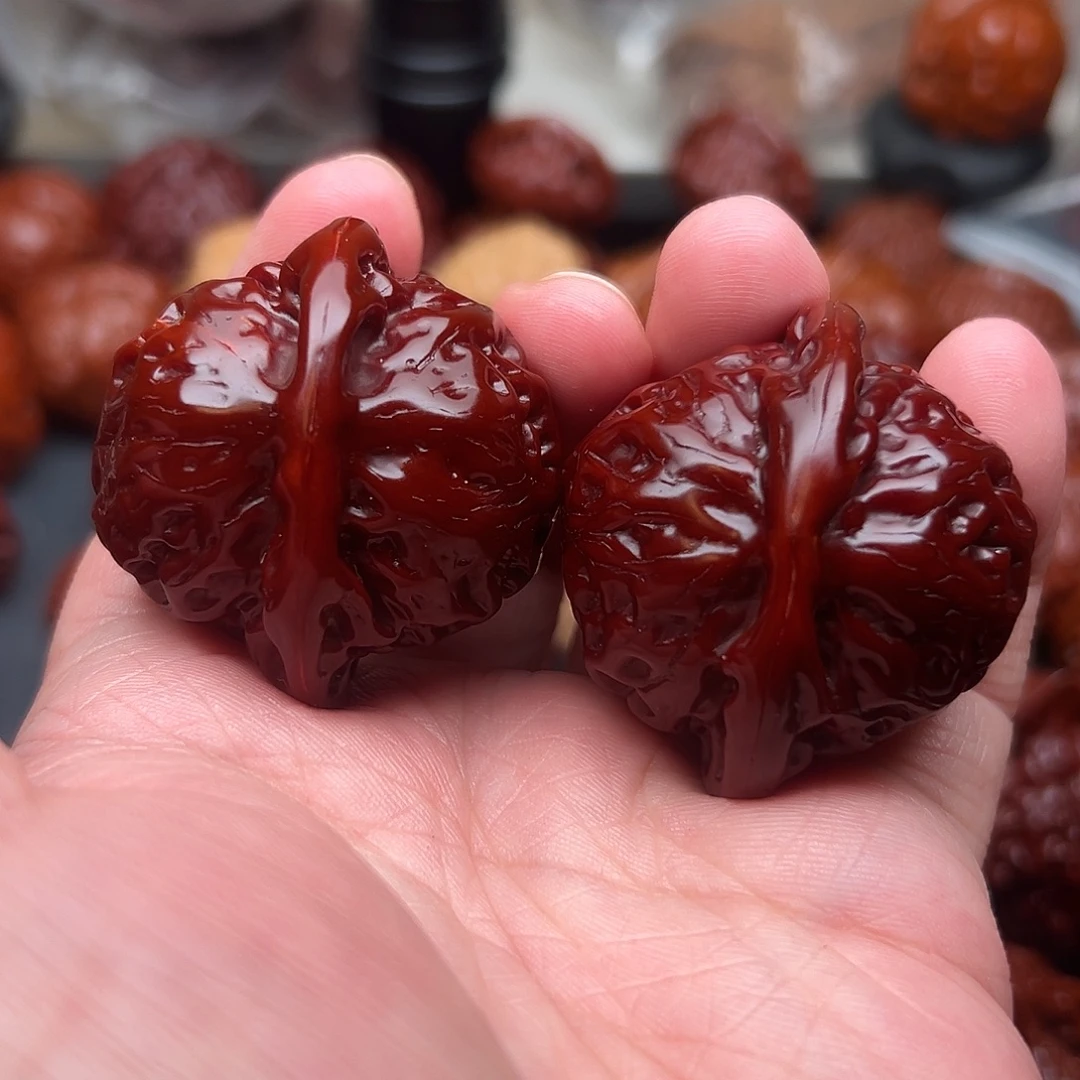 酸***核吊坠文玩核桃百年宫灯