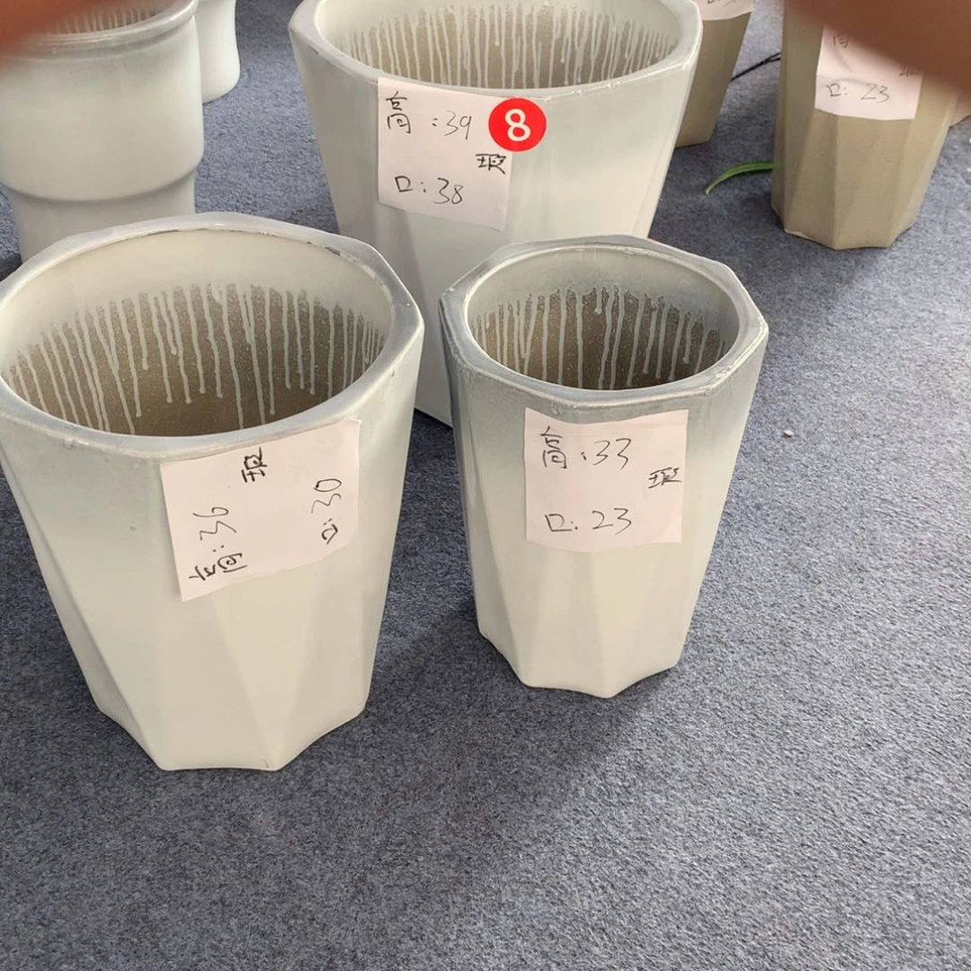 高温陶瓷花盆微瑕