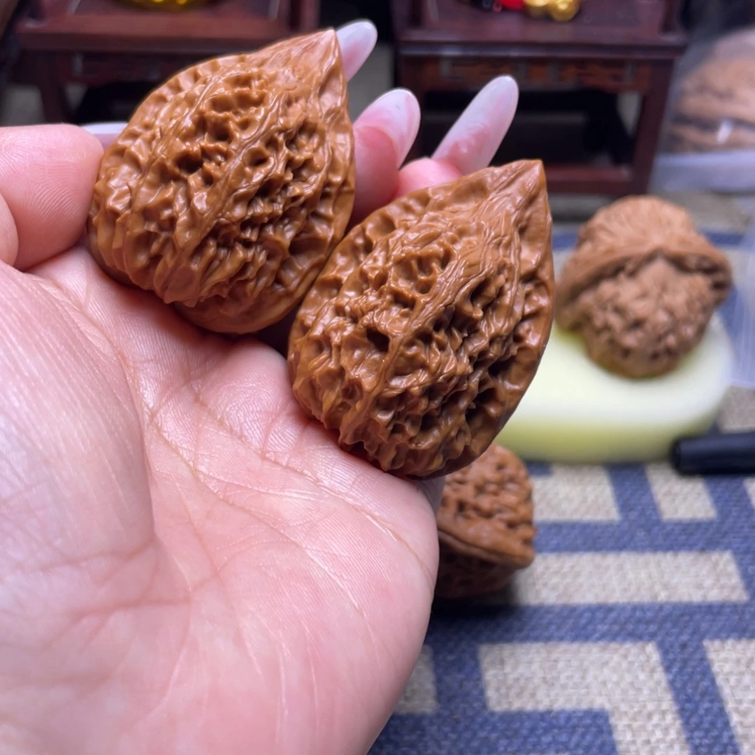 文玩核桃吊坠37四平鸭嘴文玩