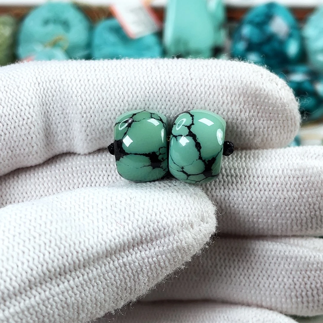 绿松石未镶嵌车挂