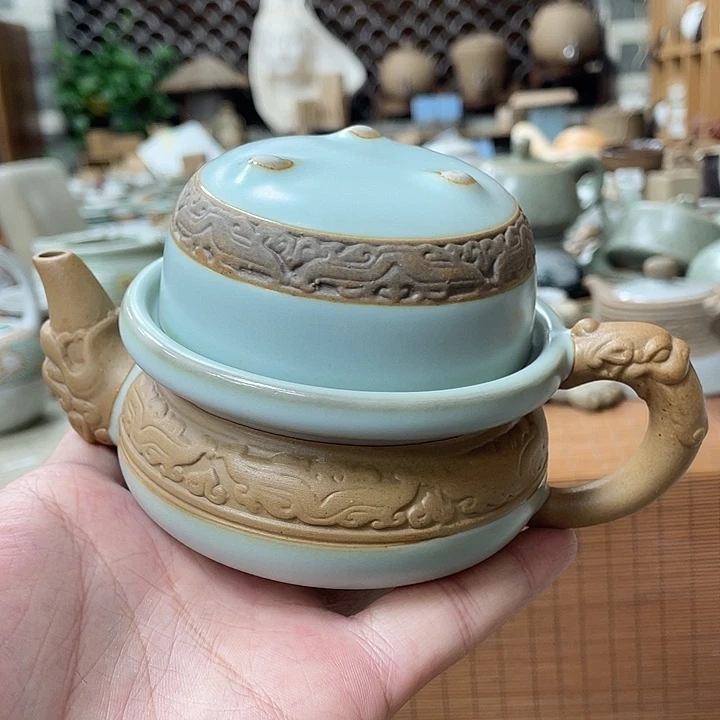 壶老段烧陶瓷茶器