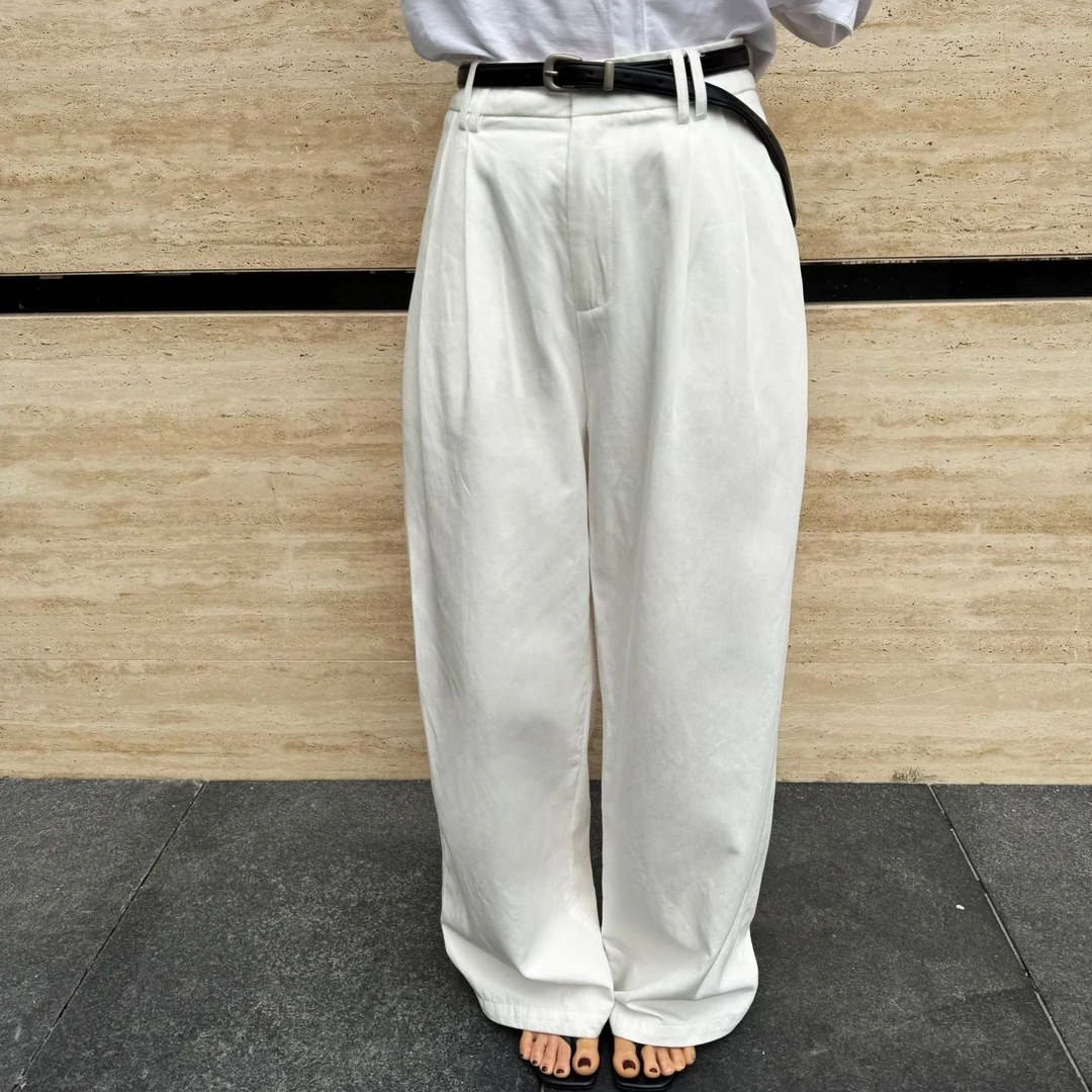 MODULATE2024早春通勤季！精英松弛感宽松百搭直筒裤