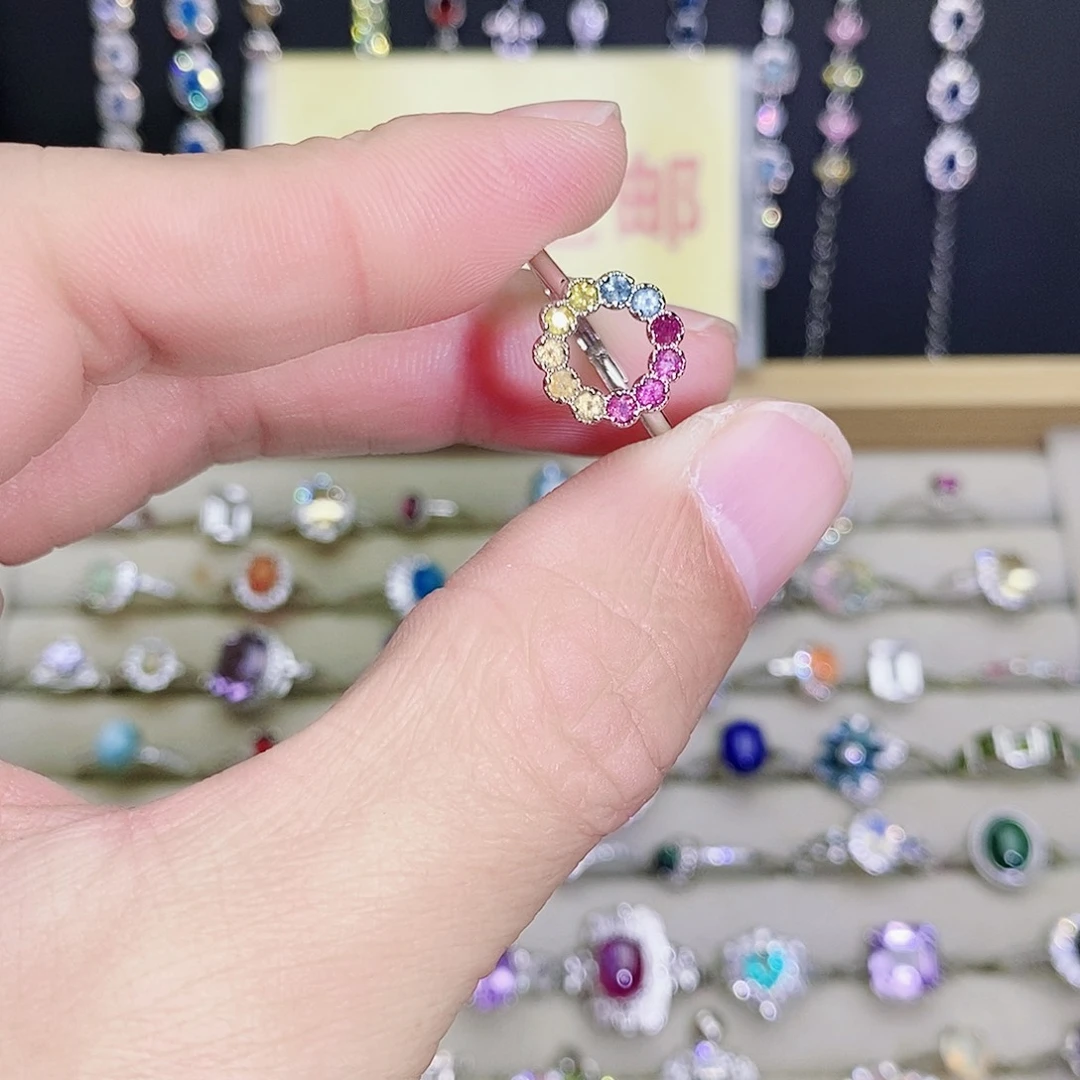 未镶嵌戒指碧玺5890