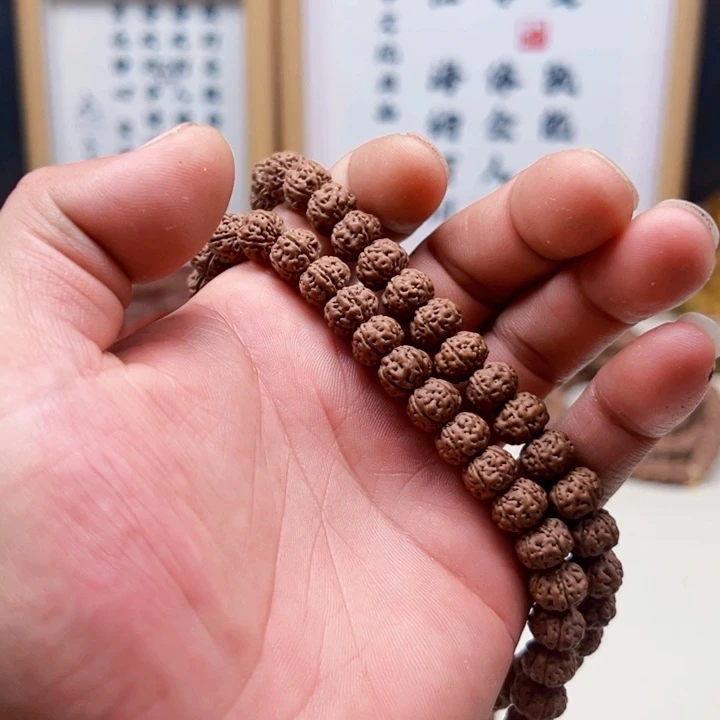 金刚菩提手串10尺寸矮桩108老树王