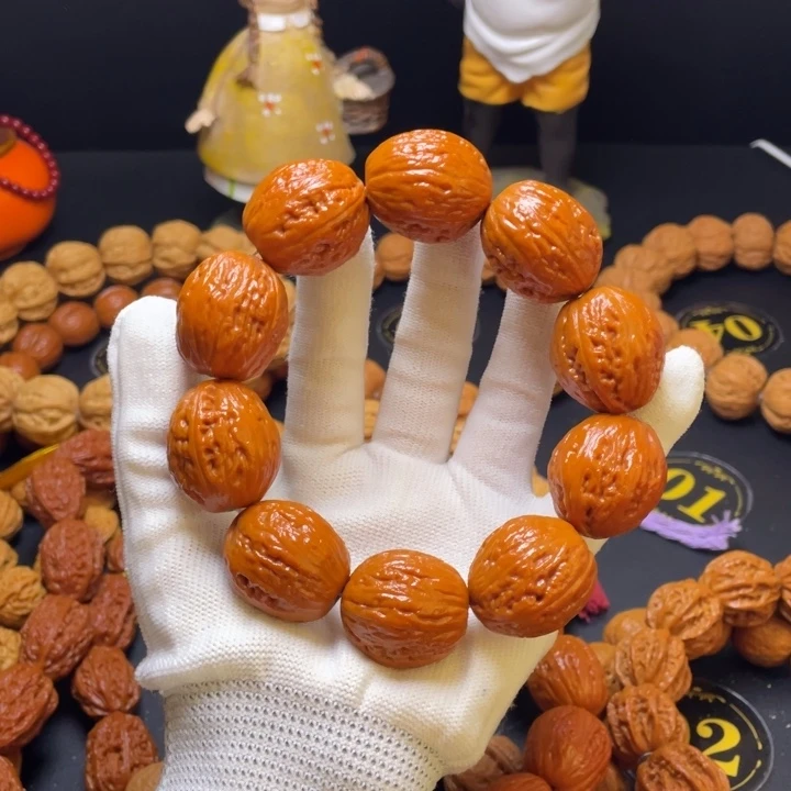 安***素手串文玩核桃大枣