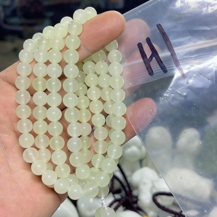 蛇纹石玉项链未镶嵌Y****N