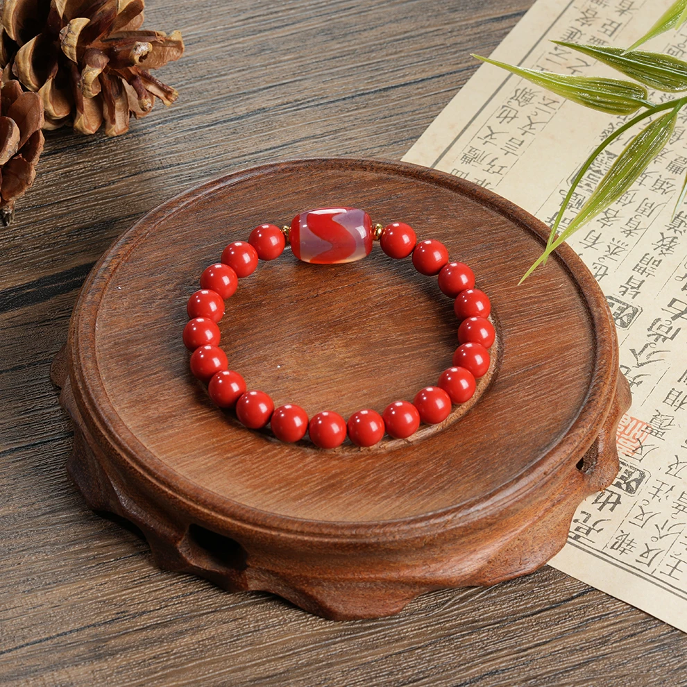 九紫朝凤单圈手串