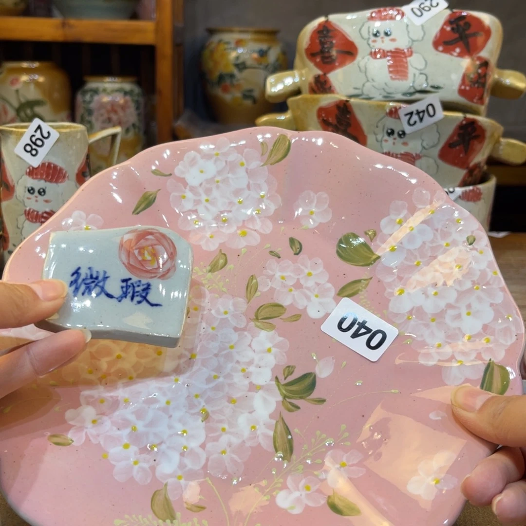 瓷片景德镇手工制作