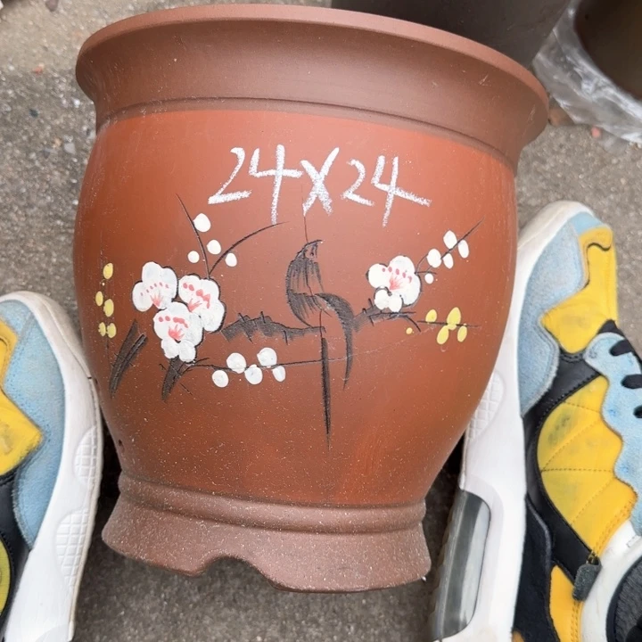 紫砂花盆特价清仓