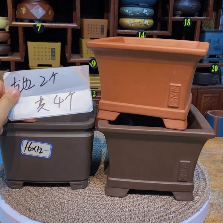 紫砂花盆紫砂艺术