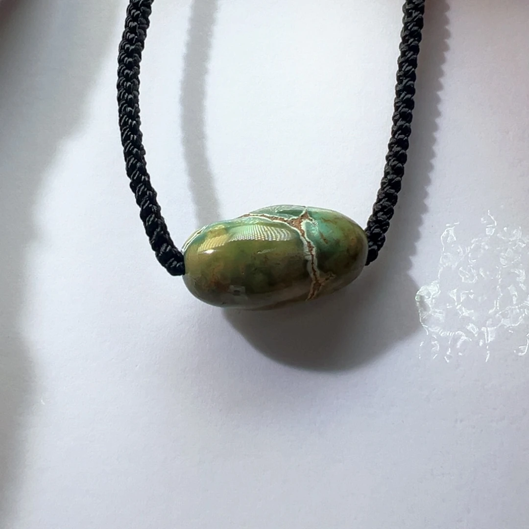 绿松石未镶嵌挂件