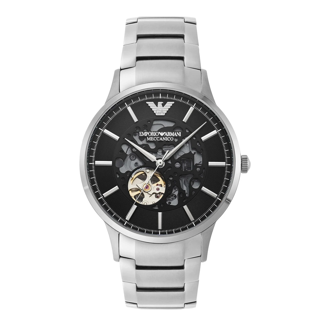 Emporio Armani/安普里奥·阿玛尼手表男机械时尚镂空男表AR60055