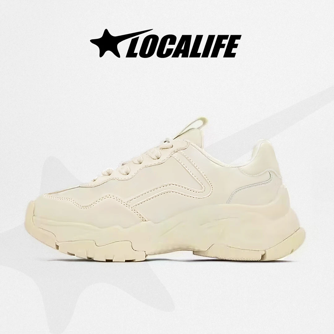 Localife/洛卡主义2025春季爆款情侣百搭低帮男鞋休闲小白鞋女