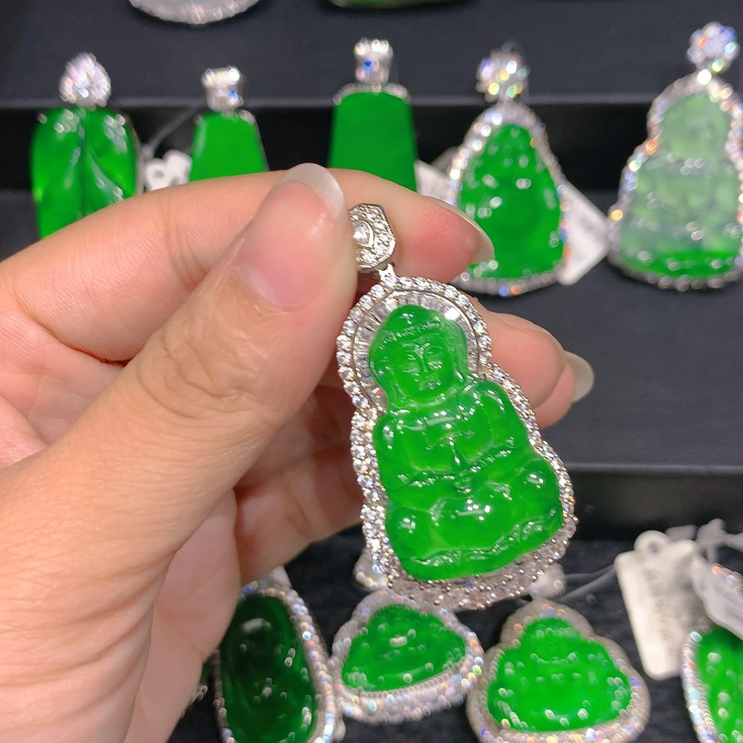 颈饰未镶嵌翡翠088555