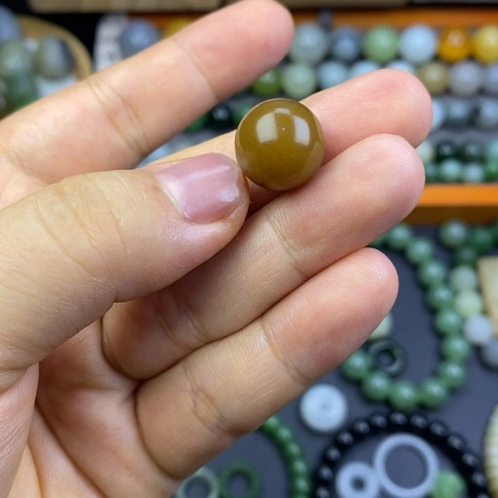 未镶嵌和田玉珠宝半成品红糖卡14