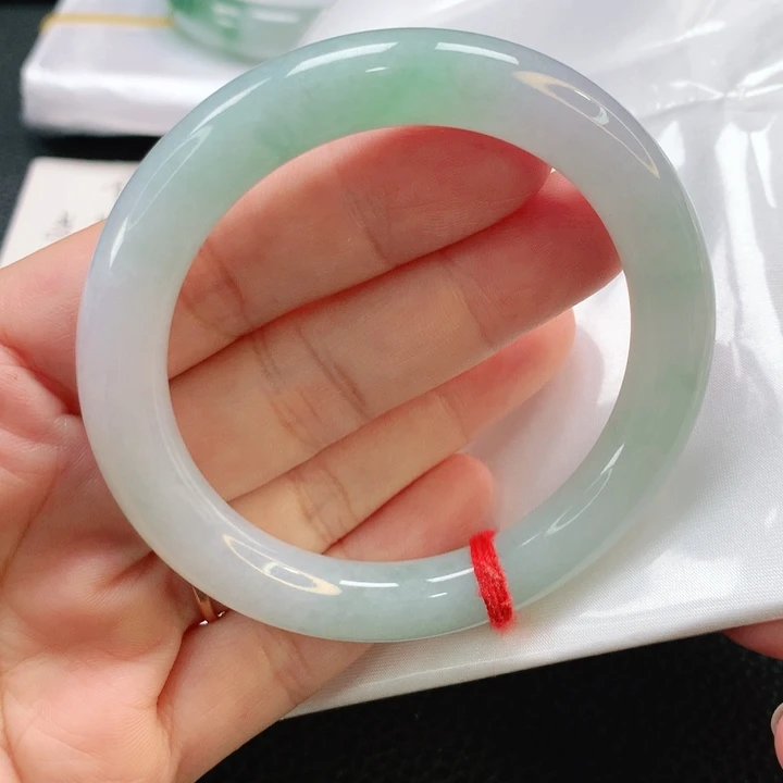 未镶嵌手镯翡翠55圆