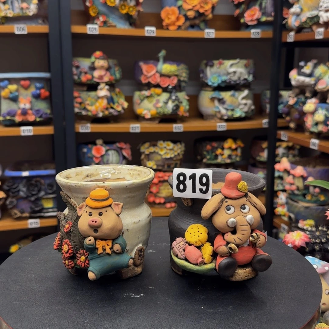 【闪购商品】粗陶手捏