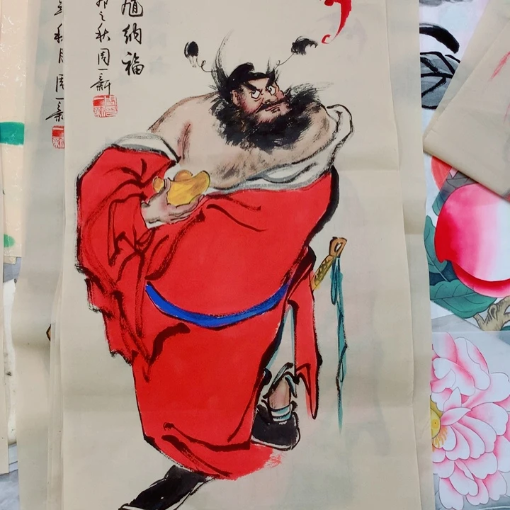 秋***翼国画艺术作品欣赏