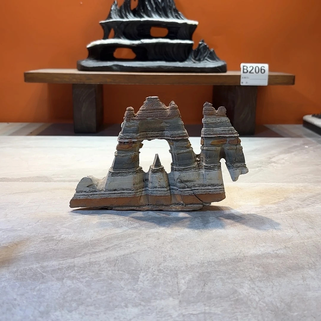 摆件灵璧石奇石摆件