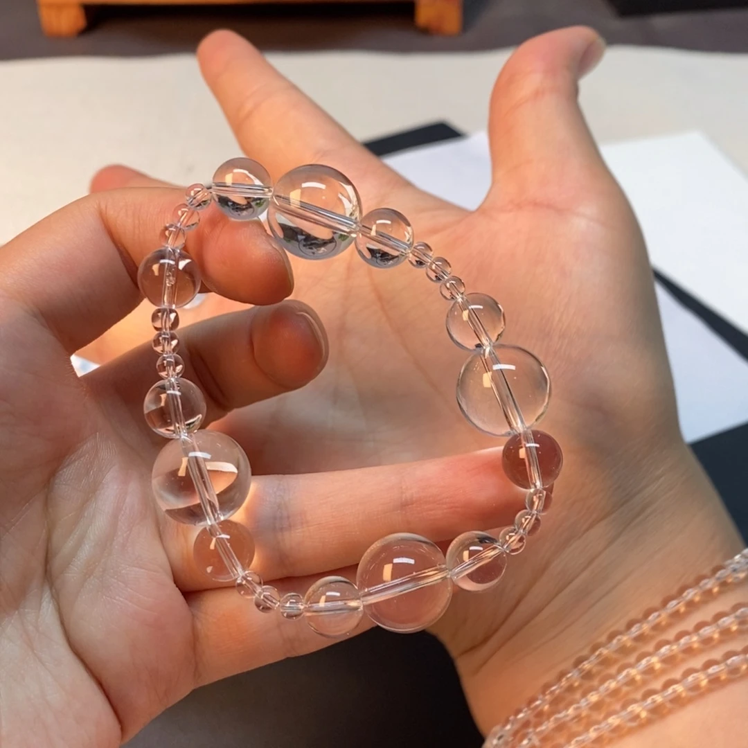 无非金属手串白水泡泡珠2