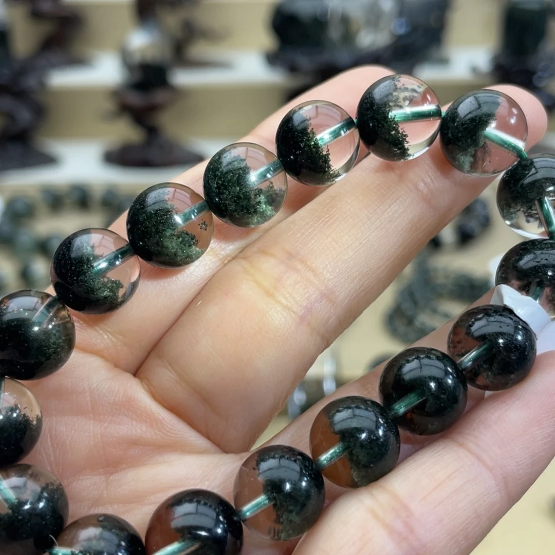 水晶手链未镶嵌绿幽灵手链