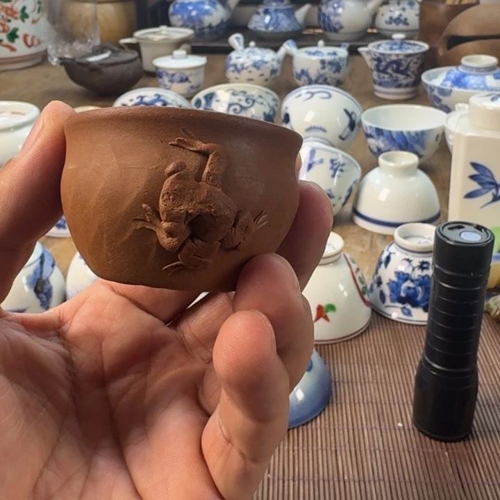 青花瓷器杯子茶具