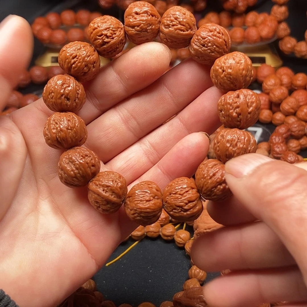 文玩核桃手串八棱19