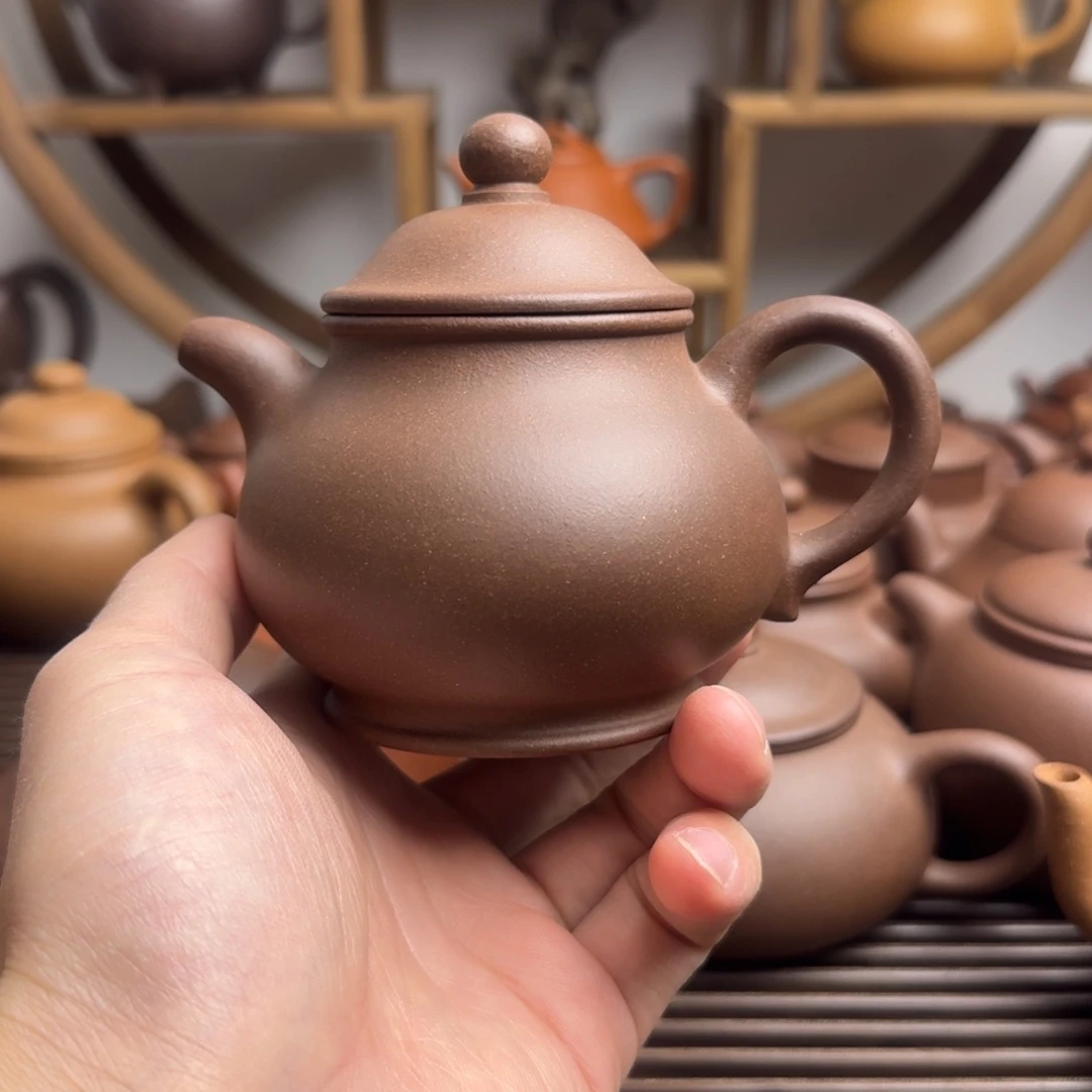 茶壶紫砂高潘200cc台西嫩底槽清