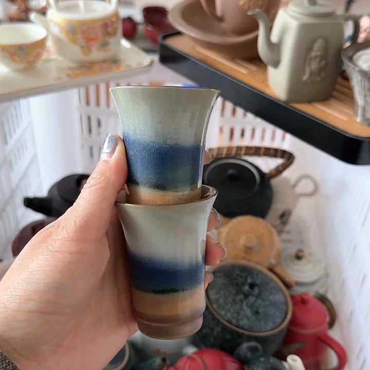 微瑕陶瓷茶具茶杯茶壶