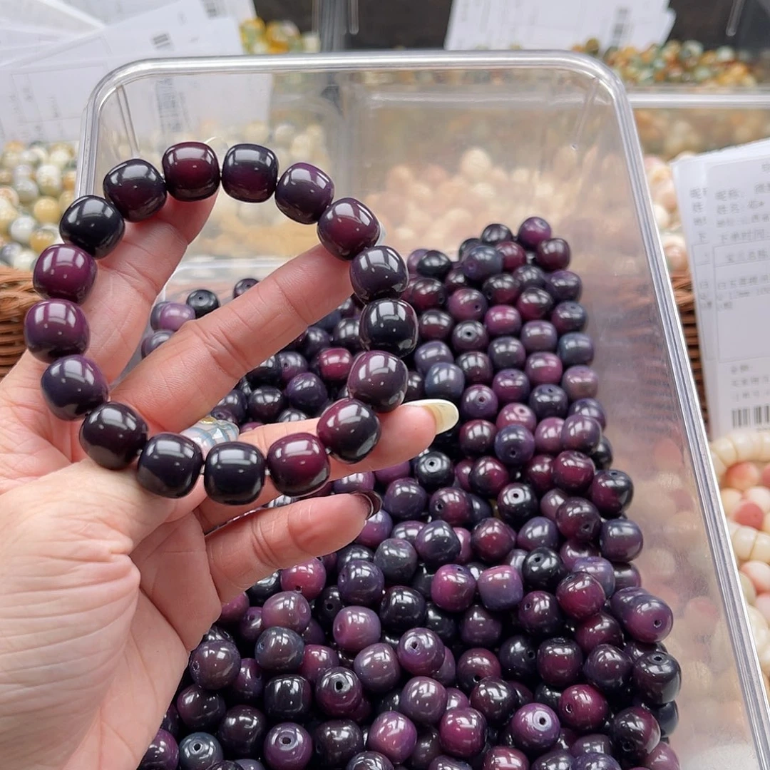 白玉菩提吊坠Q/12.75mm/100+10颗